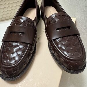 Loeffler Randall Keaton Leather Loafers